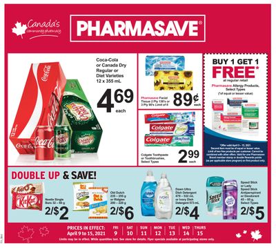 Pharmasave (West) Flyer April 9 to 15