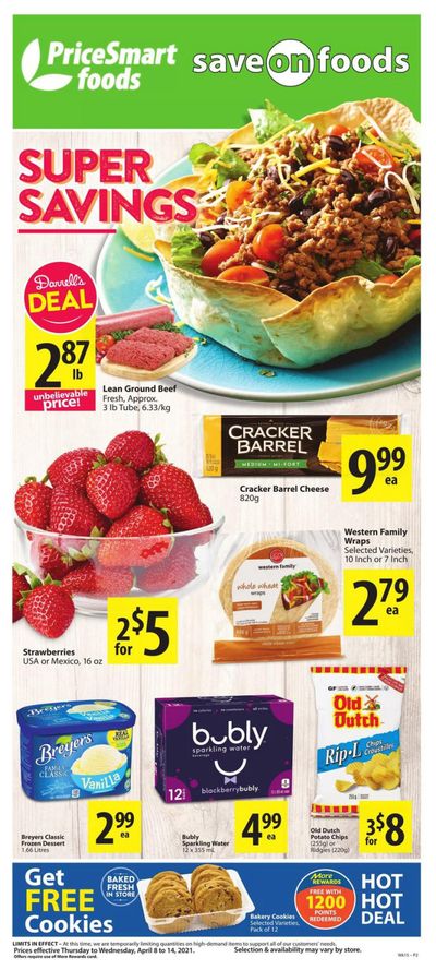 PriceSmart Foods Flyer April 8 to 14