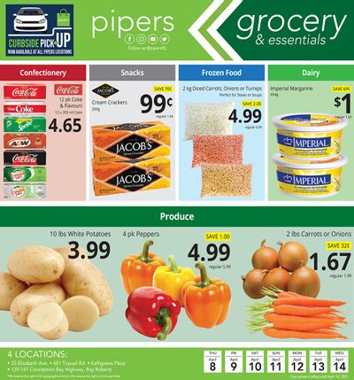 Pipers Superstore Flyer April 8 to 14