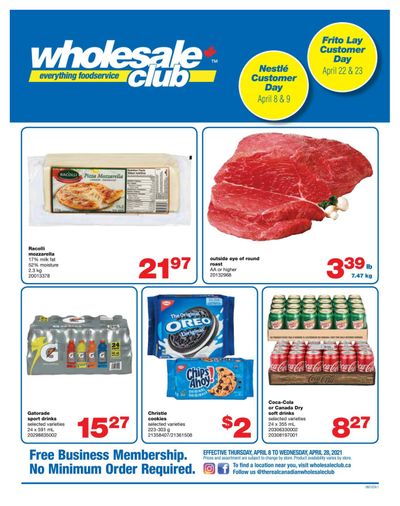 Wholesale Club (ON) Flyer April 8 to 28