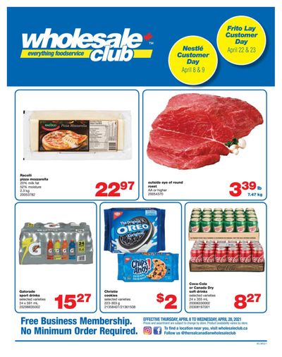 Wholesale Club (Atlantic) Flyer April 8 to 28