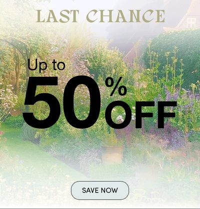 Ends at midnight - UP TO 50% OFF