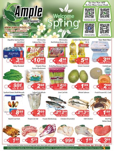 Ample Food Market (Brampton) Flyer April 9 to 15