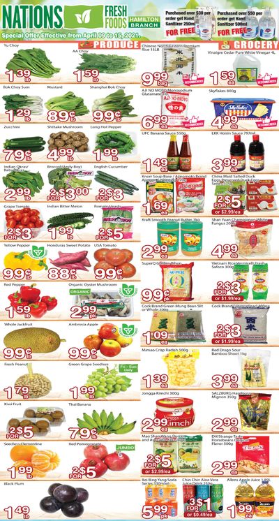 Nations Fresh Foods (Hamilton) Flyer April 9 to 15