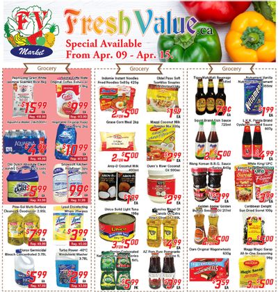 Fresh Value Flyer April 9 to 15