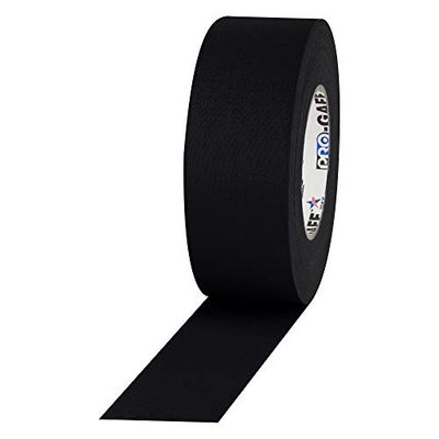 ProTapes 2" Width Pro Gaff Premium Matte Cloth Gaffer's Tape with Rubber Adhesive, 11 Mil Thick, 55 Yd Length, Black (Pack of 1) $18.8 (Reg $25.76) ProTapes 2" Width Pro Gaff Premium Matte Cloth Gaffer's Tape with Rubber Adhesive, 11 Mil Thick, 55 Yd Length, Black (Pack of 1) $18.8 (Reg $25.76)