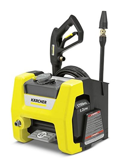 Karcher K1700 Cube Electric Power Pressure Washer 1700 PSI TruPressure, 3-Year Warranty, Turbo Nozzle Included $146.68 (Reg $174.99)