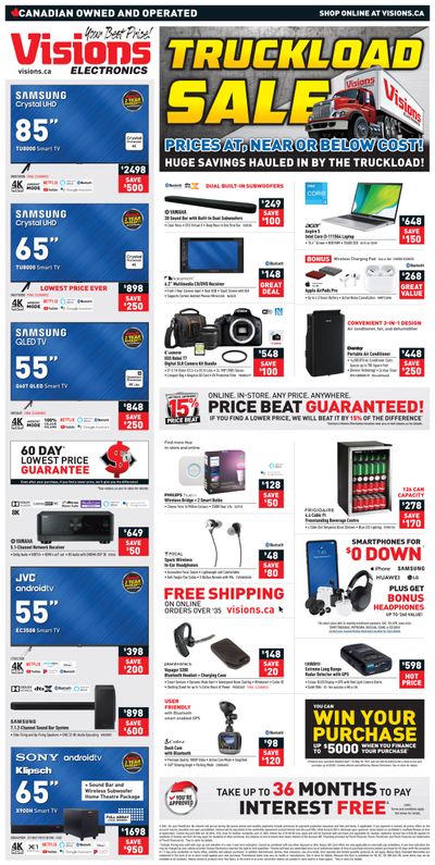 Visions Electronics Flyer April 9 to 15