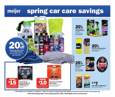 Meijer (IL, IN, KY, MI, OH, WI) Weekly Ad Flyer April 11 to April 24