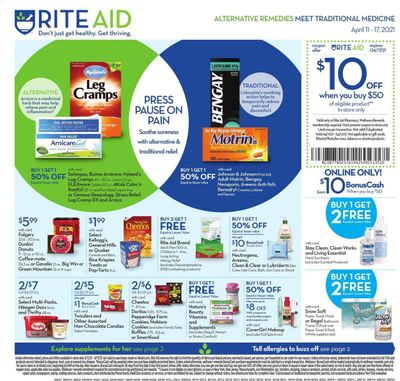 RITE AID Weekly Ad Flyer April 11 to April 17
