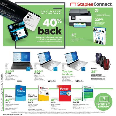 Staples Weekly Ad Flyer April 11 to April 17