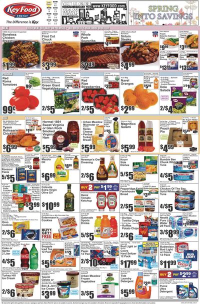 Key Food (NY) Weekly Ad Flyer April 9 to April 15