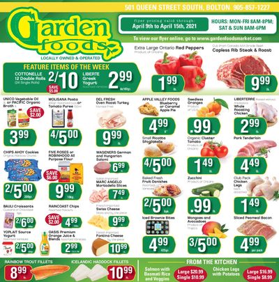 Garden Foods Flyer April 9 to 15