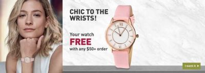Yves Rocher Canada Deals: FREE Watch w/ Your Purchase $50 + Buy 1 Get 1 FREE Sitewide + More