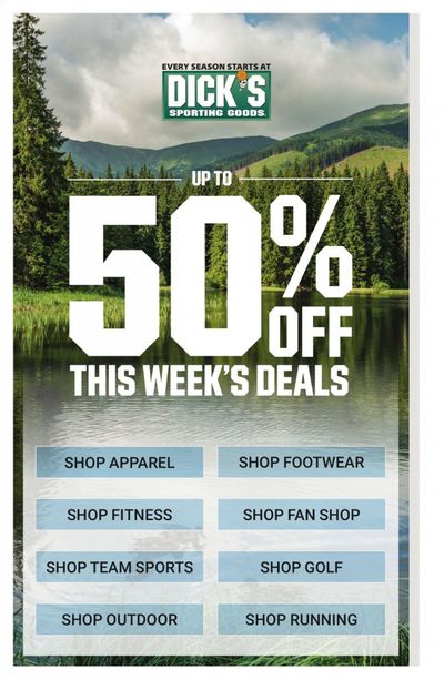 DICK'S Weekly Ad Flyer April 11 to April 17
