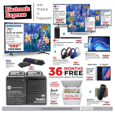 Electronic Express Weekly Ad Flyer April 11 to April 17