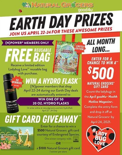 Natural Grocers Weekly Ad Flyer April 22 to April 24