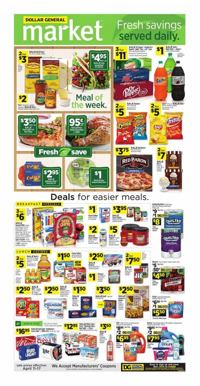 Dollar General (AL) Weekly Ad Flyer April 11 to April 17