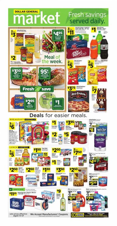 Dollar General (WV) Weekly Ad Flyer April 11 to April 17