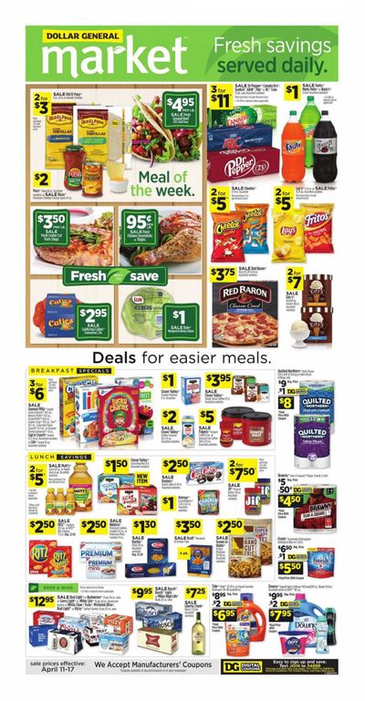 Dollar General (FL) Weekly Ad Flyer April 11 to April 17