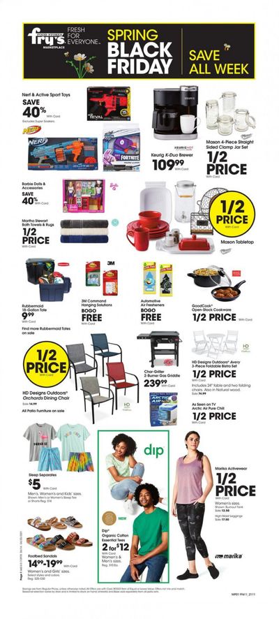 Fry’s (AZ) Weekly Ad Flyer April 14 to April 20