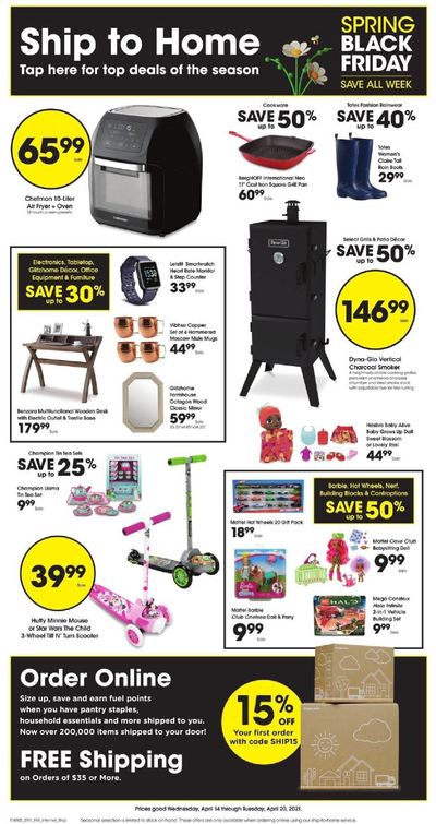 Fry’s Weekly Ad Flyer April 14 to April 20