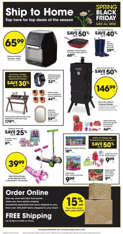Smith's (AZ, ID, MT, NM, NV, UT, WY) Weekly Ad Flyer April 14 to April 20