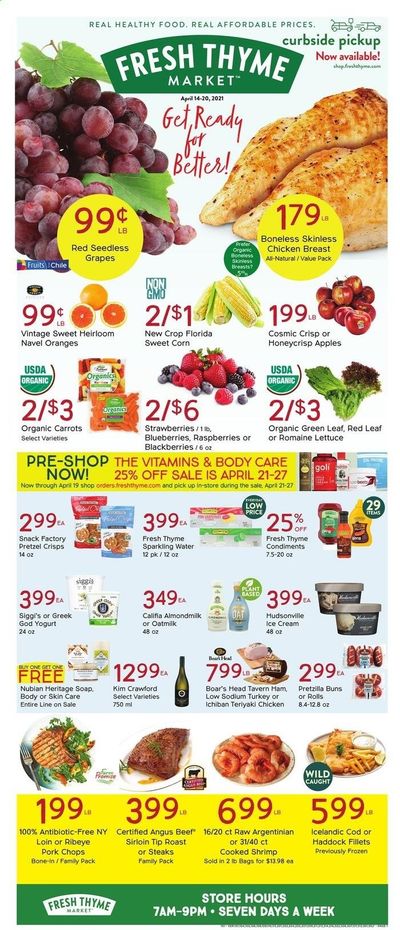Fresh Thyme Weekly Ad Flyer April 14 to April 20