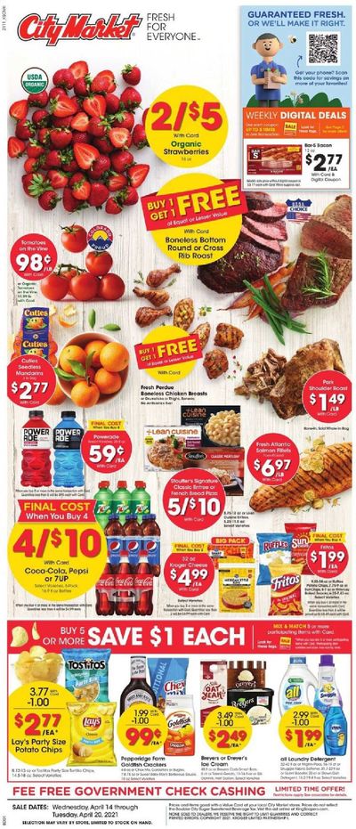 City Market (CO, NM, UT, WY) Weekly Ad Flyer April 14 to April 20
