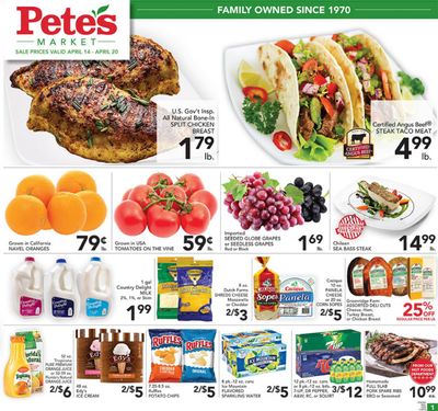 Pete's Fresh Market (IL) Weekly Ad Flyer April 14 to April 20