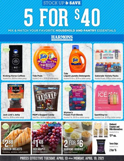 Harmons Weekly Ad Flyer April 13 to April 19