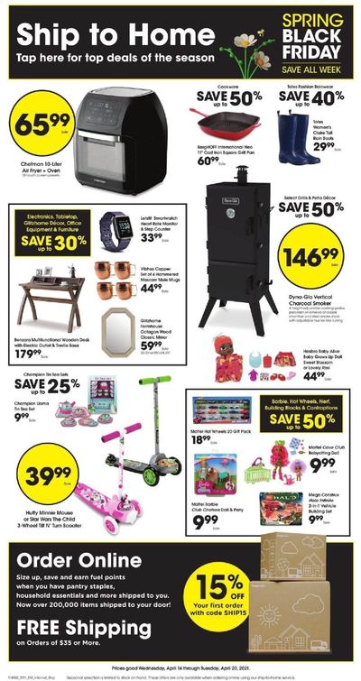 Baker's Weekly Ad Flyer April 14 to April 20