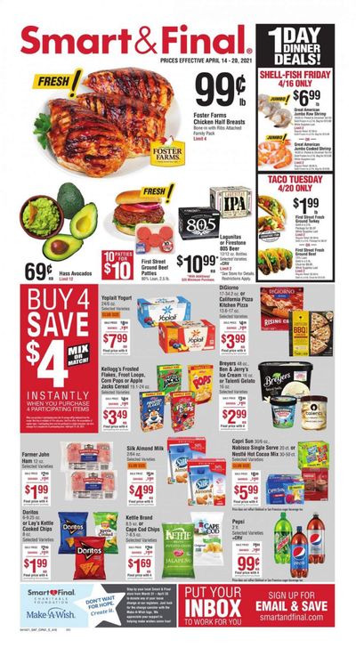 Smart & Final (AZ, CA, NV) Weekly Ad Flyer April 14 to April 20