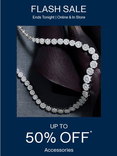 Hudson’s Bay Canada Flash Sale: Save up to 50% Off Accessories, Fine Jewellery, Watches & Handbags
