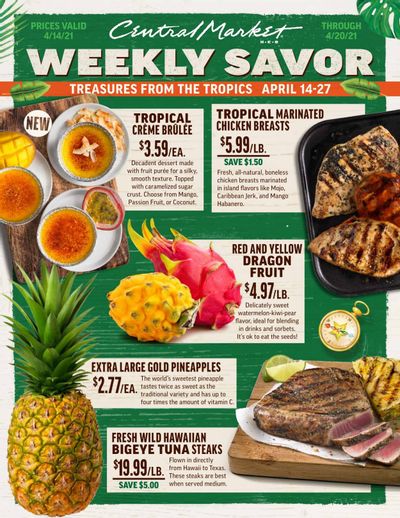 Central Market (TX) Weekly Ad Flyer April 14 to April 20