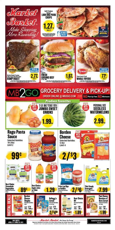 Market Basket (LA, TX) Weekly Ad Flyer April 14 to April 20