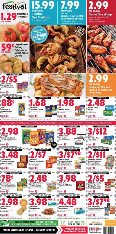 Festival Foods Weekly Ad Flyer April 14 to April 20