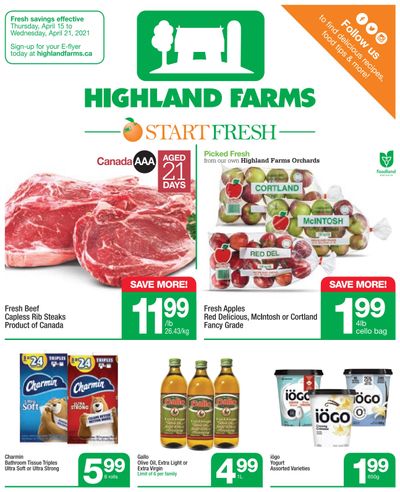 Highland Farms Flyer April 15 to 21