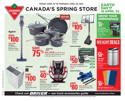 Canadian Tire (ON) Flyer April 16 to 22