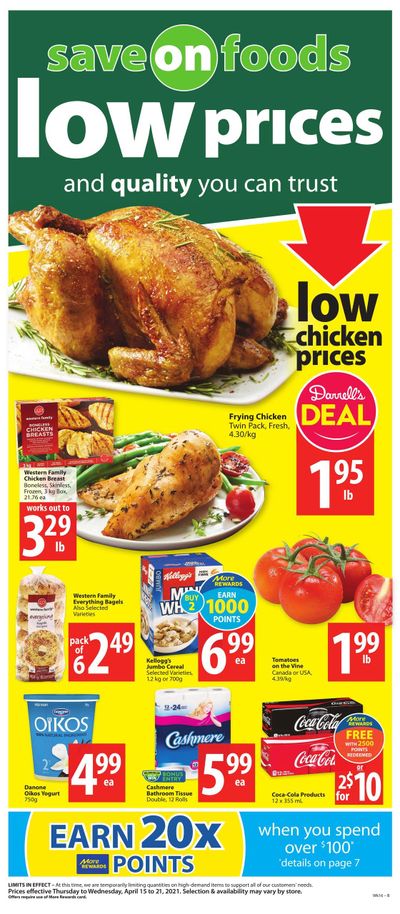 Save on Foods (AB) Flyer April 15 to 21