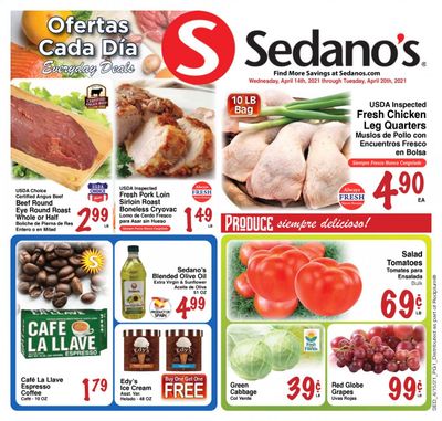 Sedano's (FL) Weekly Ad Flyer April 14 to April 20