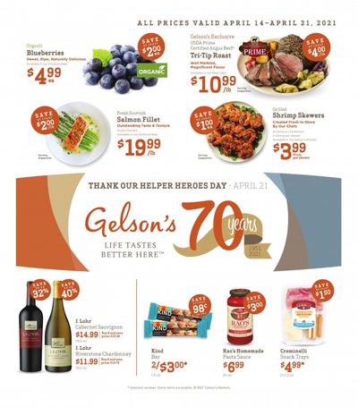 Gelson's Weekly Ad Flyer April 14 to April 21