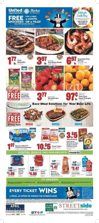 United Supermarkets Weekly Ad Flyer April 14 to April 20
