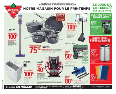 Canadian Tire (QC) Flyer April 15 to 21