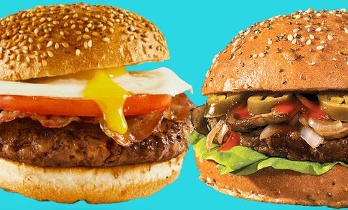 EGG BURGER-SPICY VEGGIE at Hero Certified Burgers