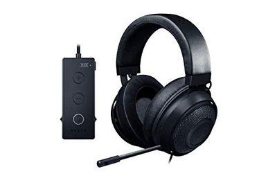 Razer Kraken Tournament Edition THX 7.1 Surround Sound Gaming Headset: Aluminum Frame - Retractable Noise Cancelling Mic - USB DAC Included - for PC, PS4, Nintendo Switch - Classic Black $69.99 (Reg $139.99)