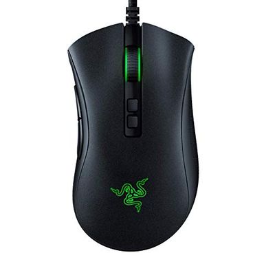 Razer DeathAdder v2 Gaming Mouse 20K DPI Optical Sensor, Chroma RGB Lighting, 8 Programmable Buttons, Rubberized Side Grips $59.99 (Reg $99.99)
