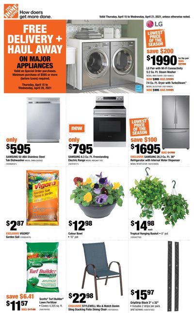 Home Depot (BC) Flyer April 15 to 21