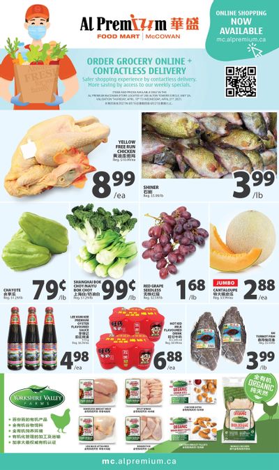 Al Premium Food Mart (McCowan) Flyer April 15 to 21