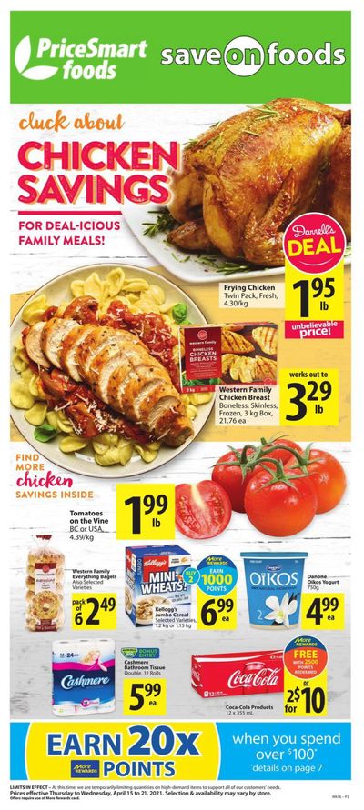 PriceSmart Foods Flyer April 15 to 21